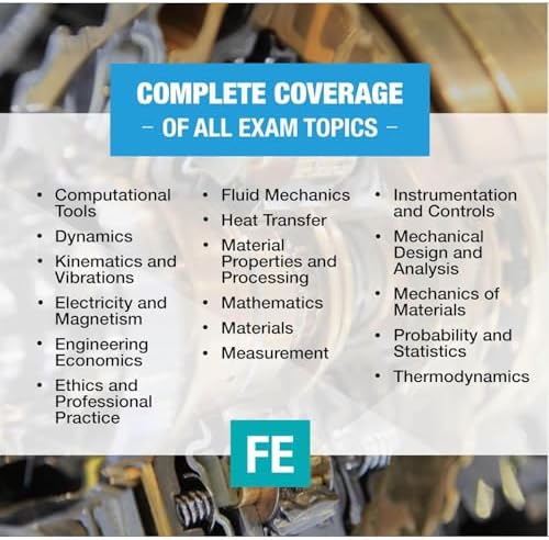 PPI FE Mechanical Review Manual From the Trusted Expertise of Michael R Lindeburg PE with More Than 570 NCEES Aligned Example Problems for a ... of the 2026 NCEES Computer Based FE Exam by Michael Lindeburg