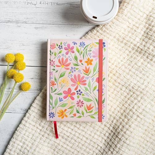 RVR 1960 Biblia de apuntes tamaño personal, floreada, tela impresa / RVR 1960 Personal size Note taking Bible Floral, cloth over boards (Spanish Edition) by B&H Español Editorial Staff