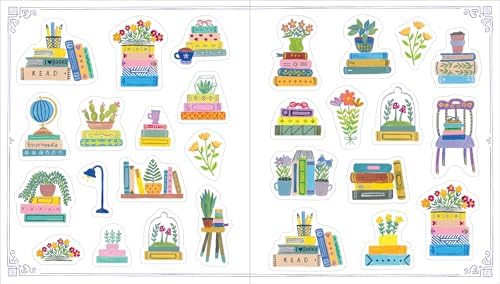 A Book Lover's Sticker Book by Workman Publishing