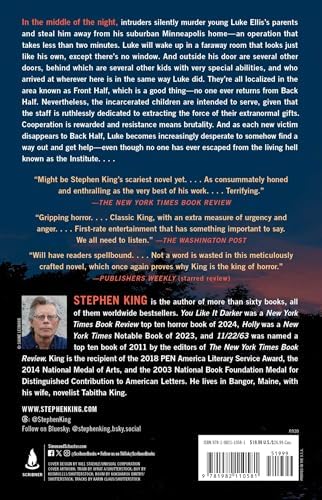 The Institute: A Novel by Stephen King