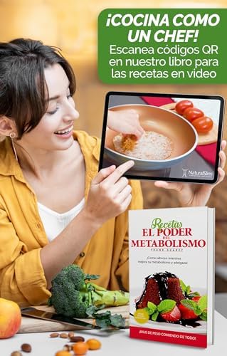 Recetas El Poder del Metabolismo por Frank Suárez - Coma Sabroso Mientras Mejora su Metabolismo y Adelgaza (Spanish Edition) by Frank Suárez