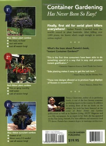 Easy Container Gardens (Pamela Crawford's Container Gardening, Vol.2) by Pamela Crawford