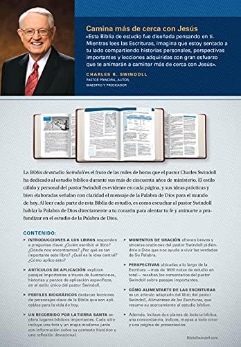 Biblia de estudio Swindoll NTV (Tapa dura, Azul) (Spanish Edition) by Tyndale