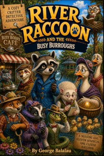 River Raccoon and the Busy Burroughs by George Balalau