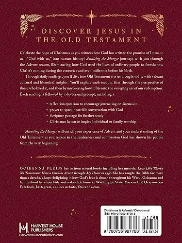 Awaiting the Manger: Whispers of Advent in the Old Testament by Ocieanna Fleiss