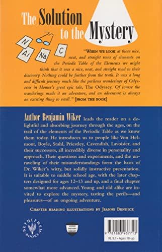 Mystery of the Periodic Table by Benjamin D. Wiker