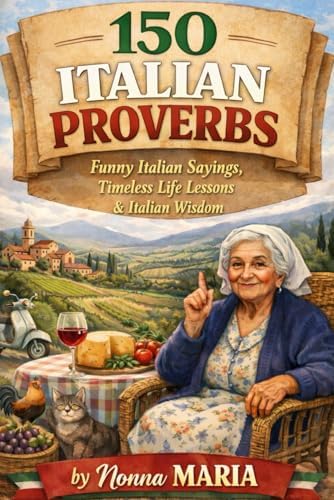 150 ITALIAN PROVERBS: Funny Italian Sayings, Timeless Life Lessons & Italian Wisdom (World Sayings & Wisdom Collection) by NONNA MARIA