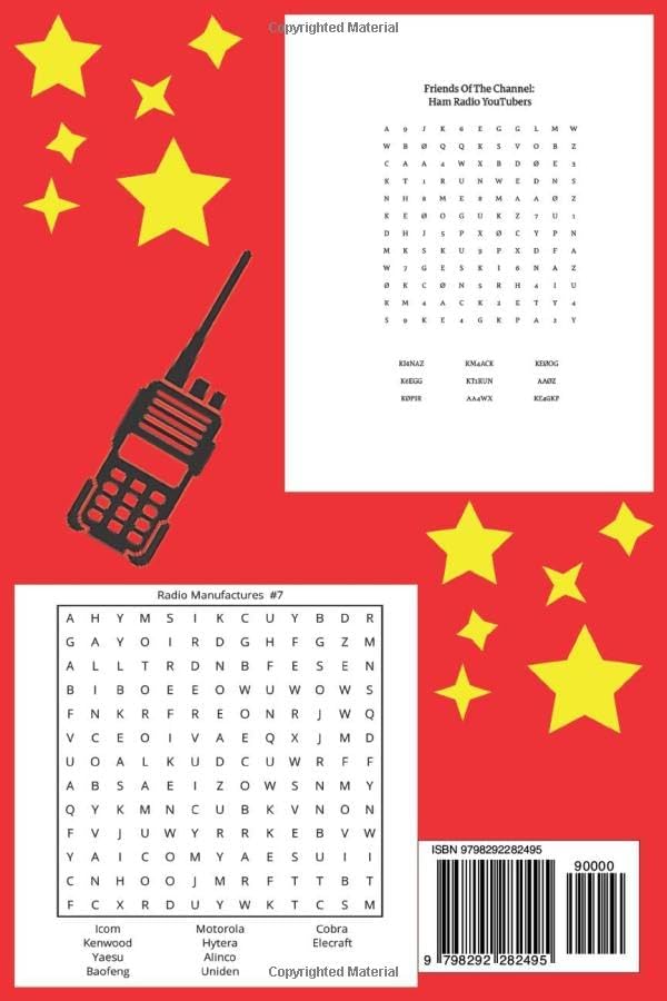 The Ham Radio Word Puzzle Book: With Real Callsign Word Search! by James Strausberg