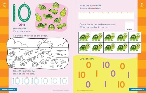 Brain Quest Math Workbook: Kindergarten by Workman Publishing