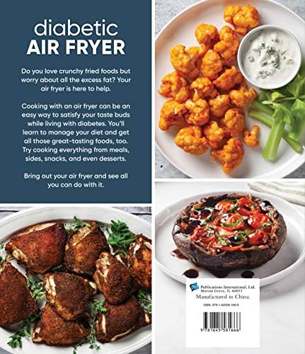 Diabetic Air Fryer: Delicious and Healthy Recipes Made in Your Air Fryer by Publications International Ltd.
