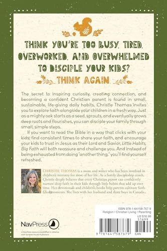 Little Habits, Big Faith: How Simple Practices Help Your Family Grow in Jesus by Christie Thomas