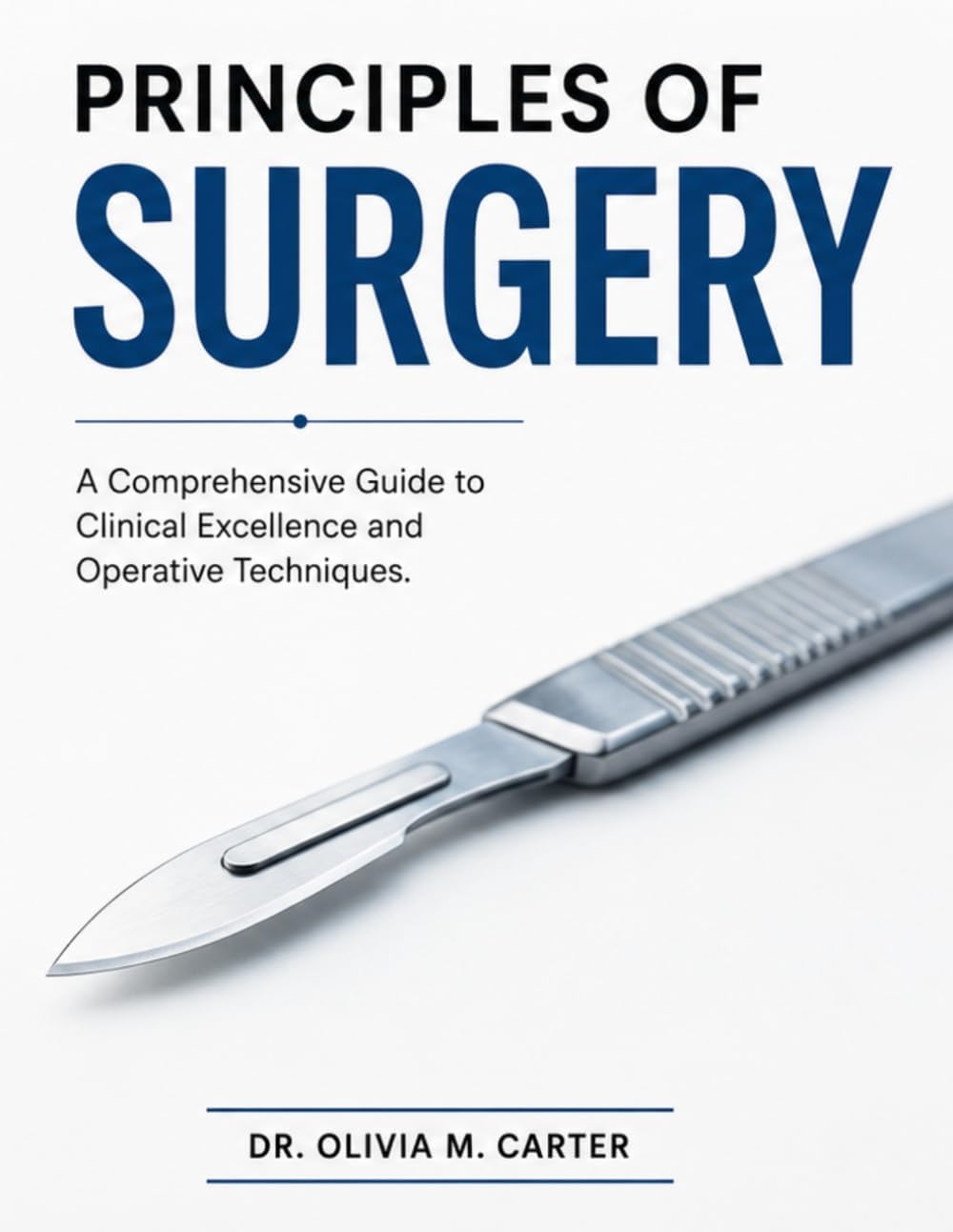 PRINCIPLES OF SURGERY: A Comprehensive Guide to Clinical Excellence and Operative Techniques by DR. OLIVIA M. CARTER