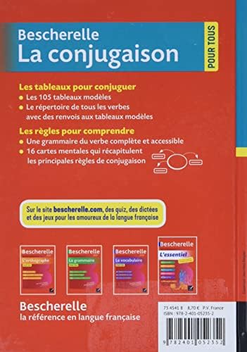 Bescherelle La conjugaison pour tous : Ouvrage de référence sur la conjugaison francaise [ nouvelle edition ] (French Edition) by Collectif