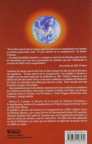 El plan maestro de la evangelización: La estrategia de Cristo para alcanzar a las personas (Spanish Edition) by R.E. Coleman