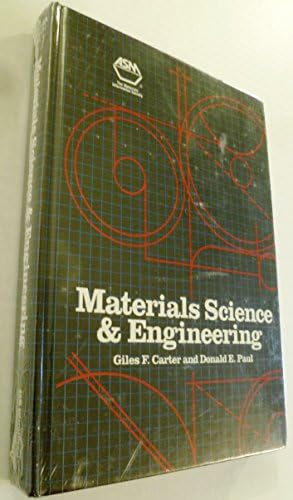 Materials Science & Engineering by Giles F. Carter