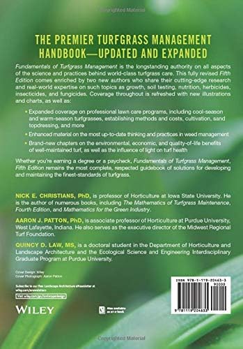 Fundamentals of Turfgrass Management by Nick E. Christians