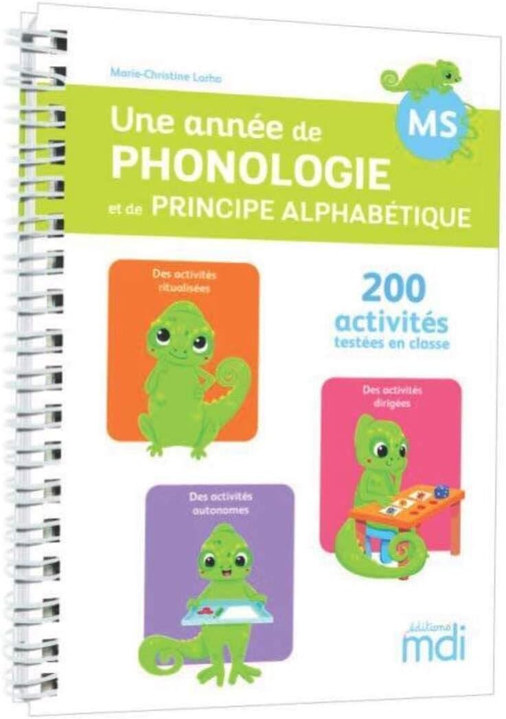 Une année de phonologie - MS - Principe alphabétique by Marie-Christine Lorho