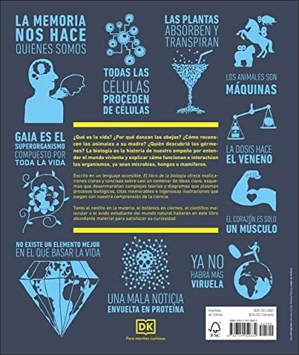 El libro de la biología (The Biology Book) (DK Big Ideas) (Spanish Edition) by DK