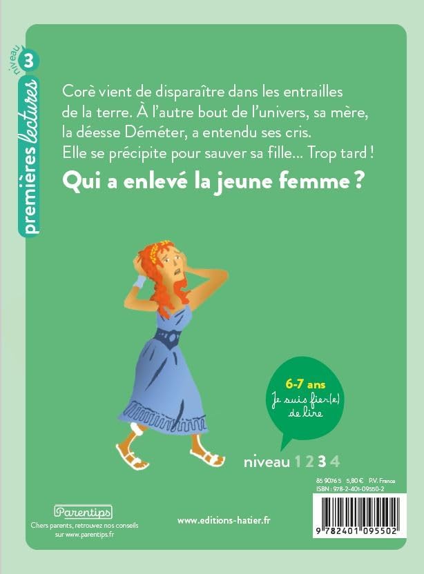 Ma première mythologie - Enlèvement chez les dieux CP/CE1 - 6/7 ans by Hélène Kérillis