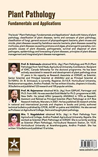 Plant Pathology: Fundamentals and Applications by B Srinivasulu
