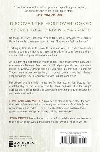 Vertical Marriage: The One Secret That Will Change Your Marriage by Dave Wilson