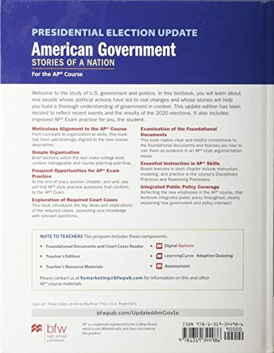 Presidential Election Update American Government: Stories of a Nation: For the AP® Course by Scott Abernathy
