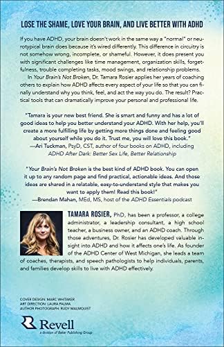 Your Brain's Not Broken: Strategies for Navigating Your Emotions and Life with ADHD | Guide & Workbook for Neurodivergent Adult Men & Women | Tools for Parenting ADD Children by Tamara Rosier PhD