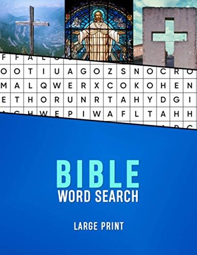Bible Word Search Large Print: A Christian wordsearch for seniors with Dementia and Alzhiemers | Christianity word finder puzzle book for the elderly ... and memory loss game (Large Print Wordsearch) by Dementia Activity Studio