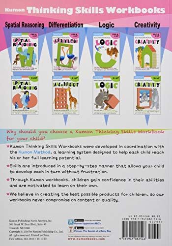 Kumon K & Up Creativity (Kumon Thinking Skills Workbooks) by Kumon