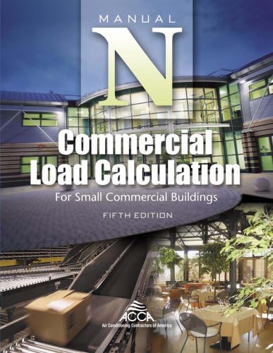 Commercial Load Calculation for Small Commercial Buildings, Manual N® by Hank Rutkowski
