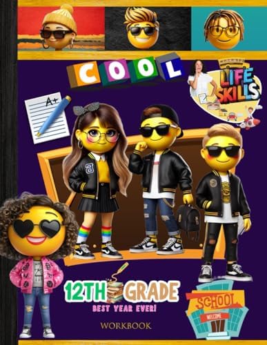 12th Grade Life Skills Workbook: Teens Grade 12 Homeschool Curriculum Young Adults Home Economic Hands On Activity Real Life Practice Forms ... Tracker Sheets and End-of-Year-Elevation Form by Twelfth Homeschool Publication