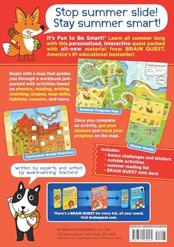 Summer Brain Quest: Between Grades K & 1 by Workman Publishing