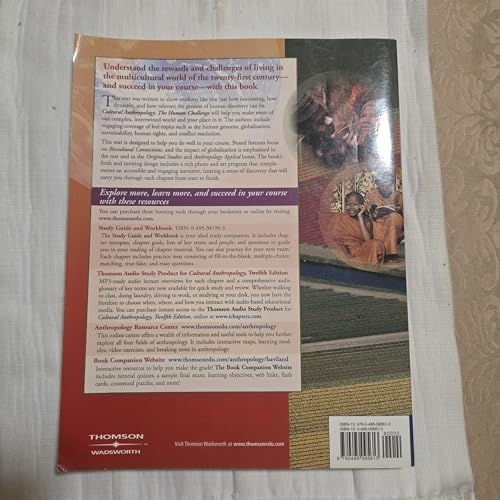 Cultural Anthropology The Human Challenge - 12th Edition by McBride Haviland, Prins, Walrath