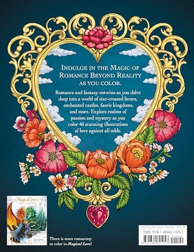 Epic Love: A Romantasy Coloring Book by Ana Jarén