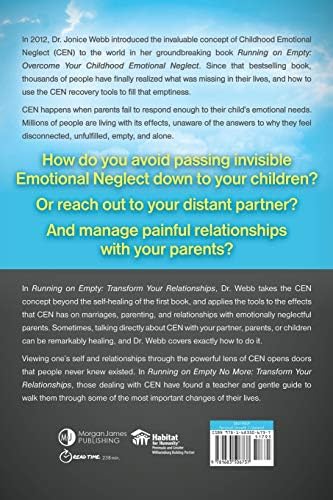 Running on Empty No More: Transform Your Relationships With Your Partner, Your Parents and Your Children by Jonice Webb PhD