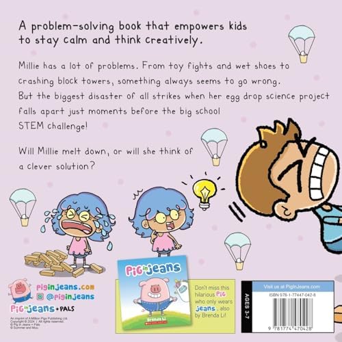 The Girl Who Has A Million Problems: A STEM Story That Teaches Kids to Solve Problems, Manage Big Feelings, Regulate Emotions, and Think Creatively, Ages 4–7 (A Million Mistakes Series) by Brenda Li