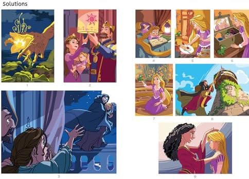 Coloriages mystères spécial film - Raiponce: Colorie les chiffres et découvre l'image by William Bal