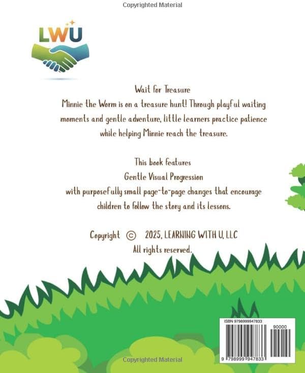 Wait for Treasure: A Social-Emotional Learning Story About Patience (Social Emotional Learning for Toddlers Series) by Sophia Hendy