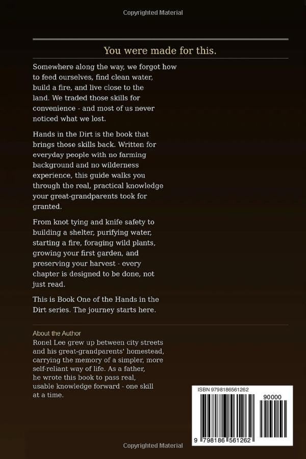 Hands in the Dirt by Ronel James Lee