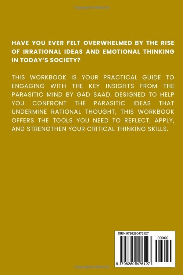 Workbook & Journal for Parasitic Mind by Ramona Jackson