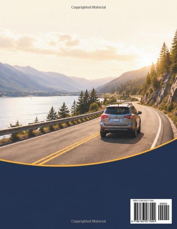 Midsize Road Atlas for Seniors: Large Print Maps for Comfortable and Stress-Free Travel with Clear Route Layouts and Simplified Trip Planners by Mill Theodore