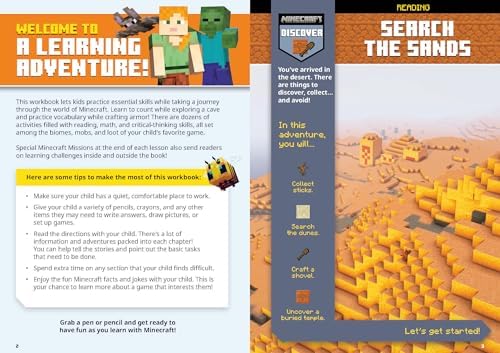 Official Minecraft Workbook: Grade 2 by Random House