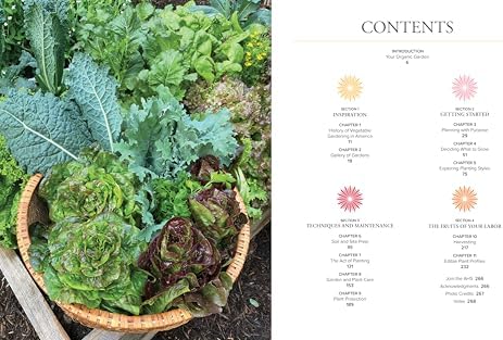 Essential Guide to Organic Vegetable Gardening: Techniques and Know-How for Planning, Planting, and Tending a Home Vegetable Garden Organically (American Horticultural Society) by American Horticultural Society