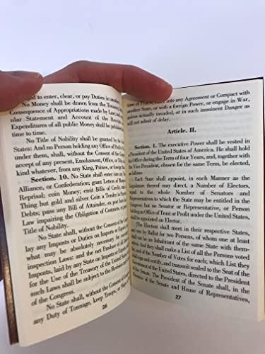 The Declaration of Independence and the Constitution of the United States of America by Founding Fathers