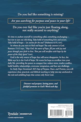 Daily Hope Devotional: 365 Days of Purpose, Peace, and Promise by Rick Warren