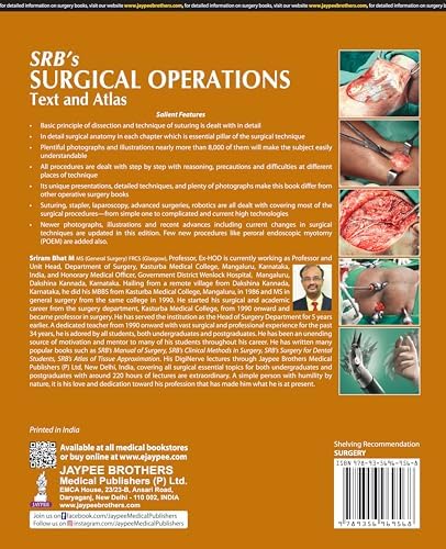 SRB's Surgical Operations: Text and Atlas : Two Volume Set by Unknown Author