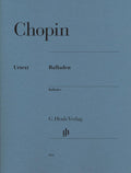Chopin Ballades Piano Solo, Classic Piano Sheet Music | Romantic Classical Piano Songbook for Advanced Players | Four Dramatic Piano Works in Multilingual Edition | Essential Repertoire Piano Book by Frédéric Chopin