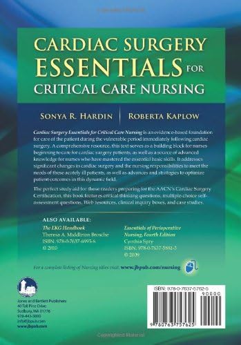 Cardiac Surgery Essentials for Critical Care Nursing (Hardin, Cardiac Surgery Essentials for Critical Care Nursing) by Ph.D. Hardin, Sonya R.