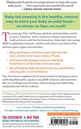 Baby-Led Weaning, Completely Updated and Expanded Tenth Anniversary Edition: The Essential Guide―How to Introduce Solid Foods and Help Your Baby to ... (The Authoritative Baby-Led Weaning Series) by Tracey Murkett
