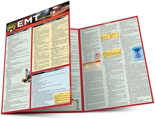 EMT- Emergency Medical Technician: a QuickStudy Laminated Reference Guide by Melodie Kolmetz Ed.D MPAS PA-C DFAAPA NRP CP-P